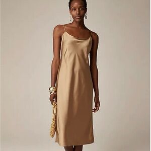 NWT J. Crew Gwyneth slip dress in luster charmeuse